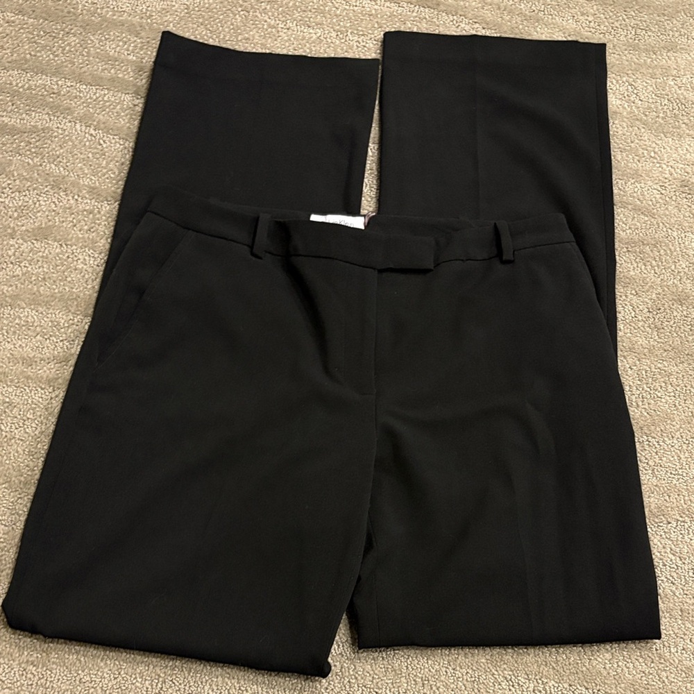 Calvin Klein Elegant Black Women's Trousers size 6